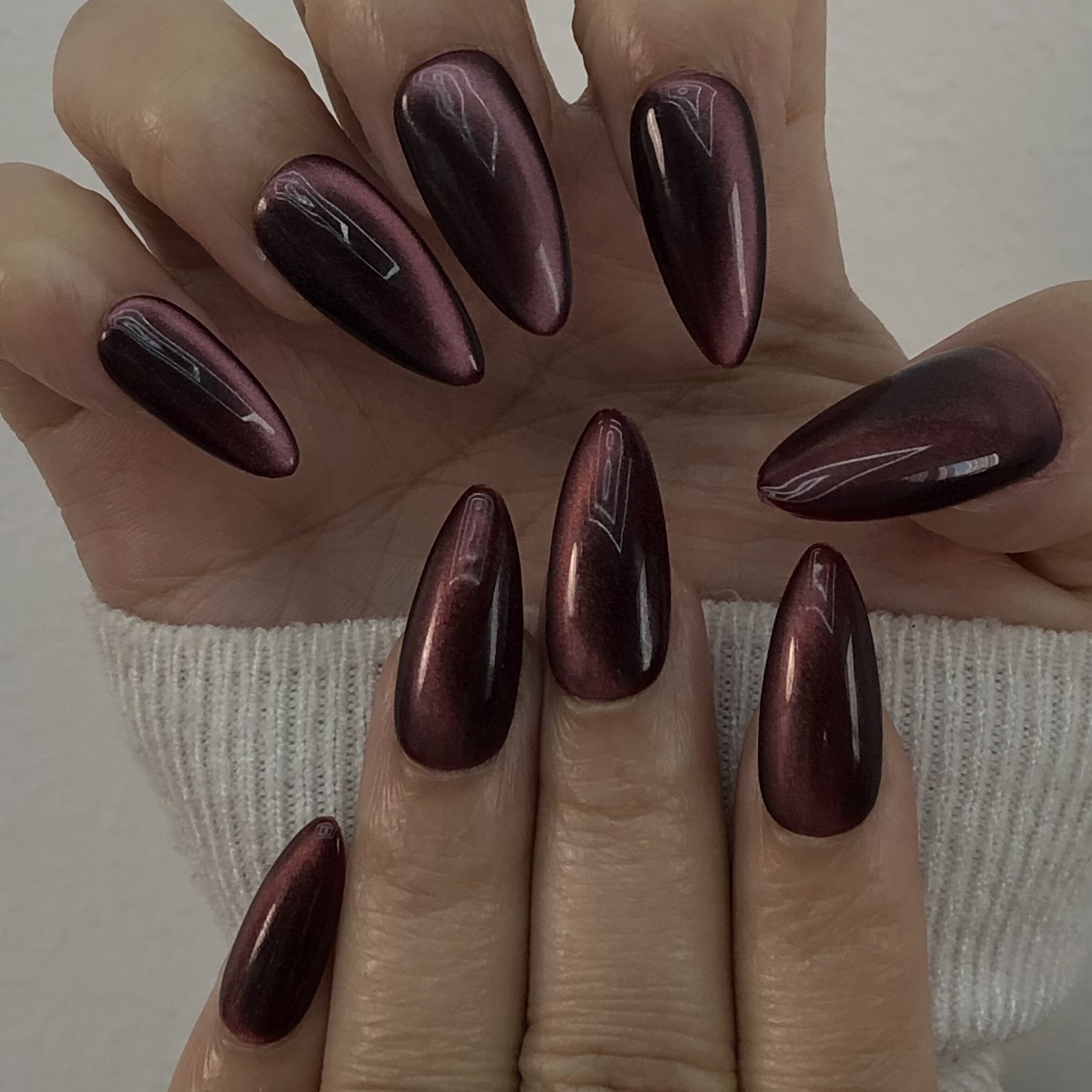 Wine Red Cat Eye