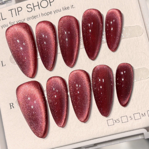 Wine Red Cat Eye