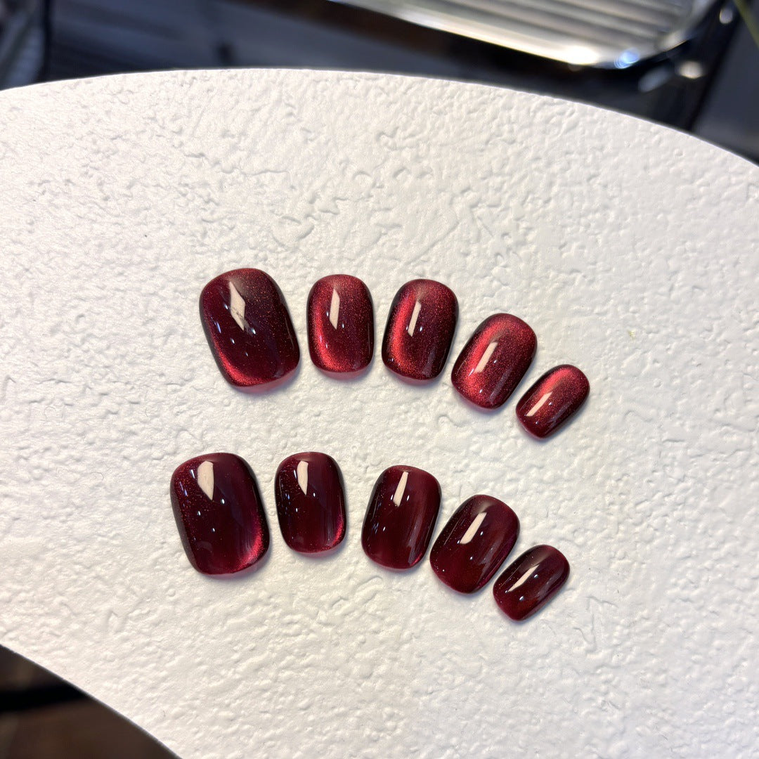 Wine Red Cat Eye
