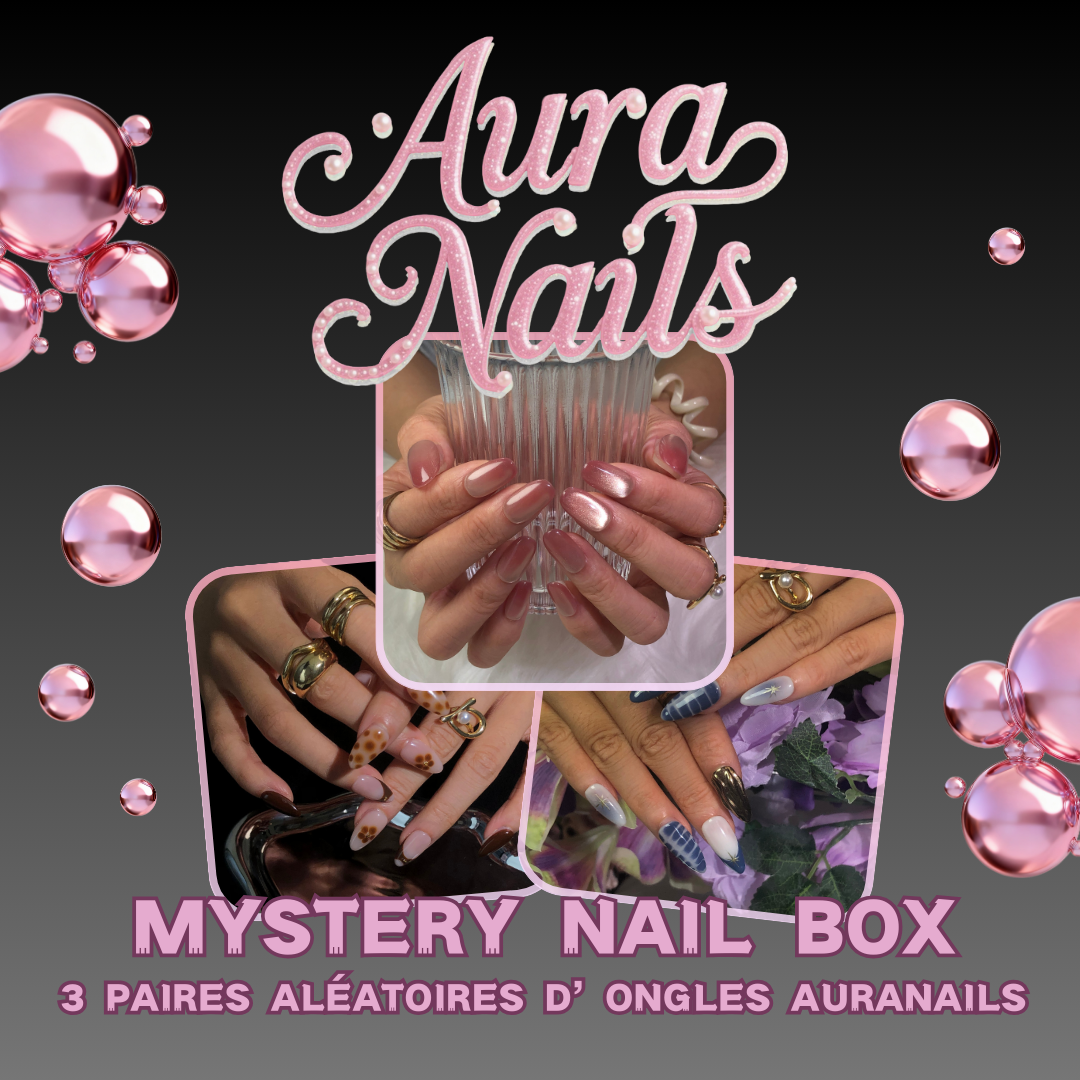 02 - 3 Sets｜Mystery Nail Box ｜AuraNails Press On Nails