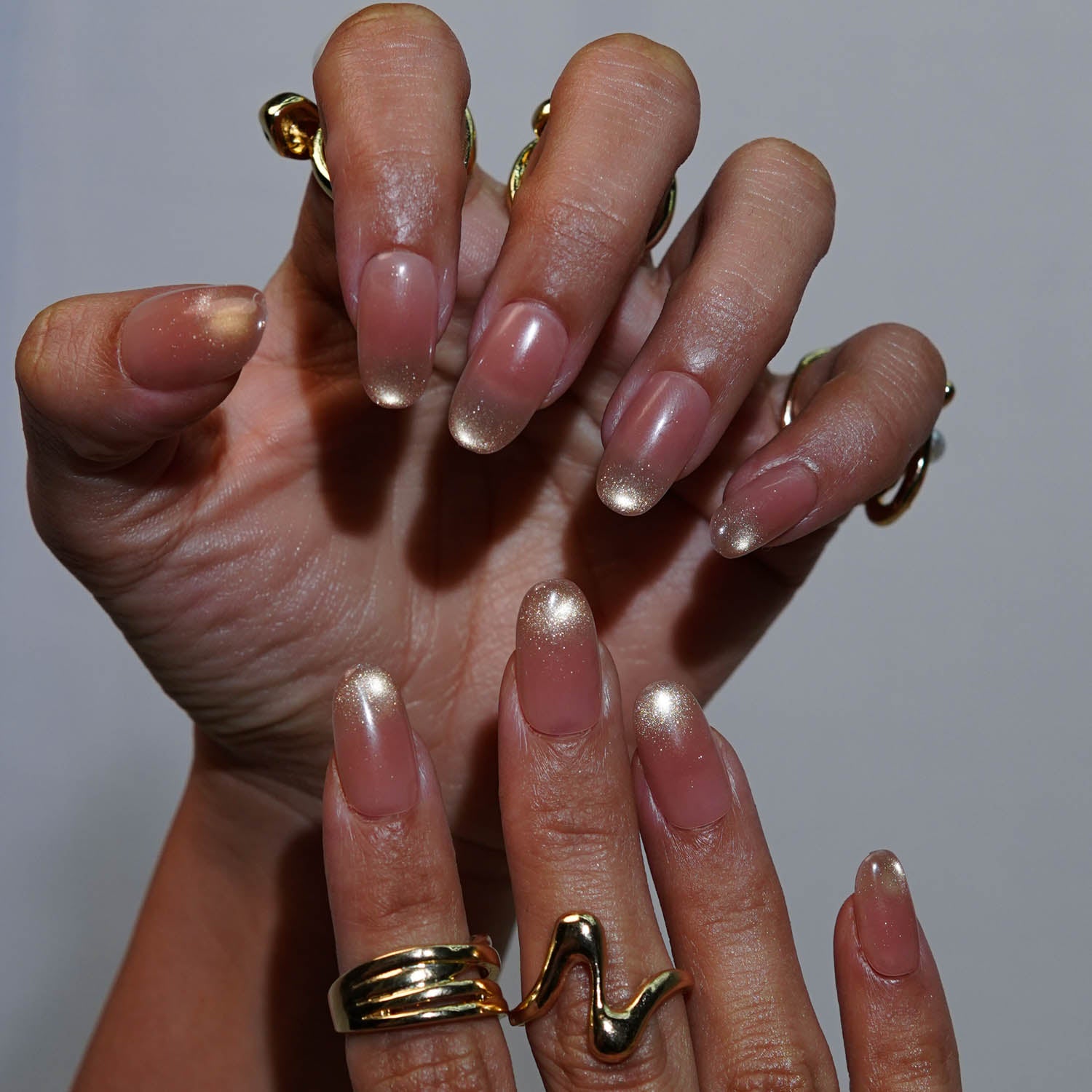 Pink-gold Gradient