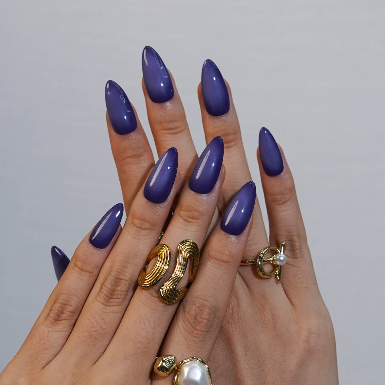 Purple Almond Charm