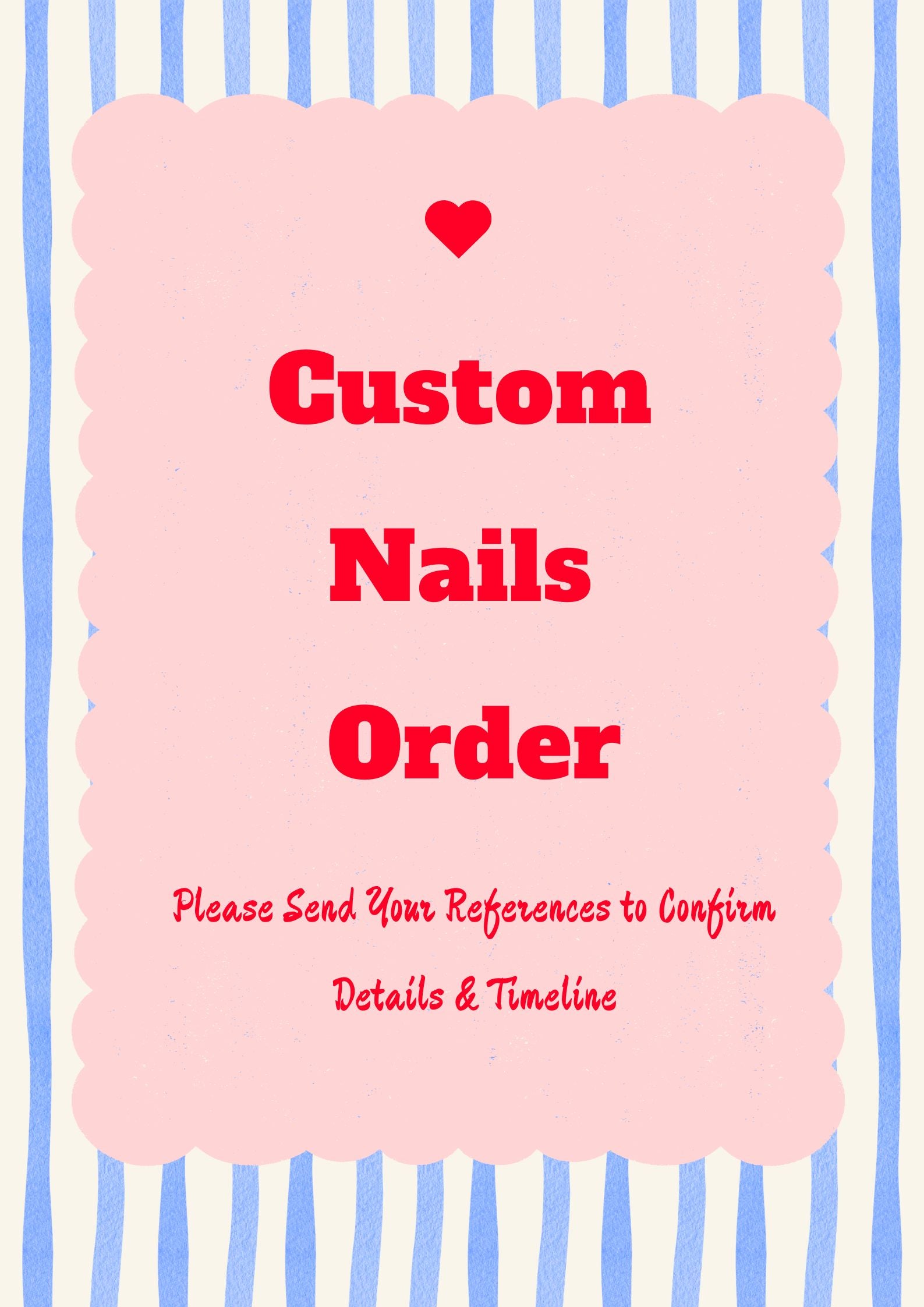 999-Custom Press-On Nails