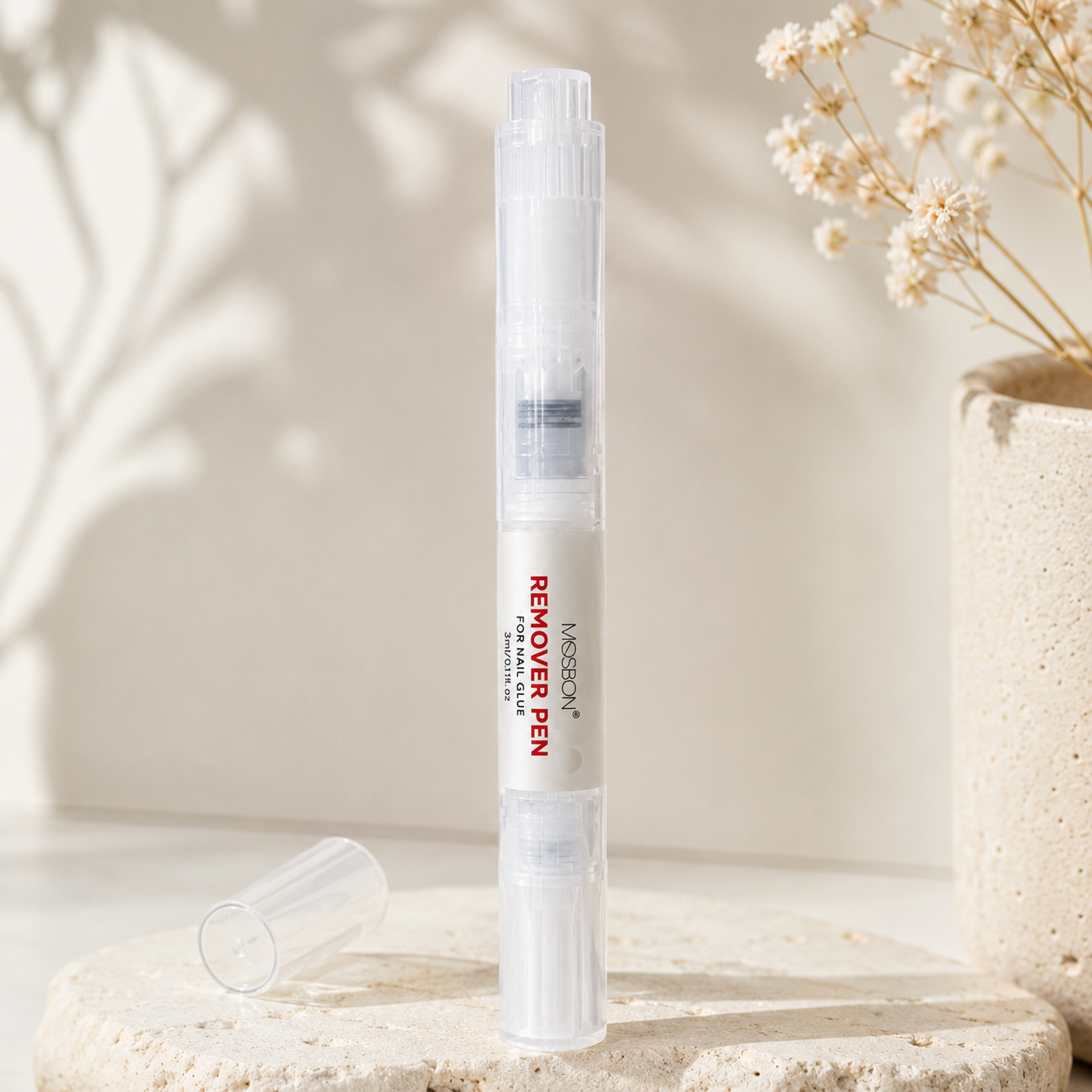Stylo dissolvant pour colle à ongles | Formule douce | Précis et nourrissant