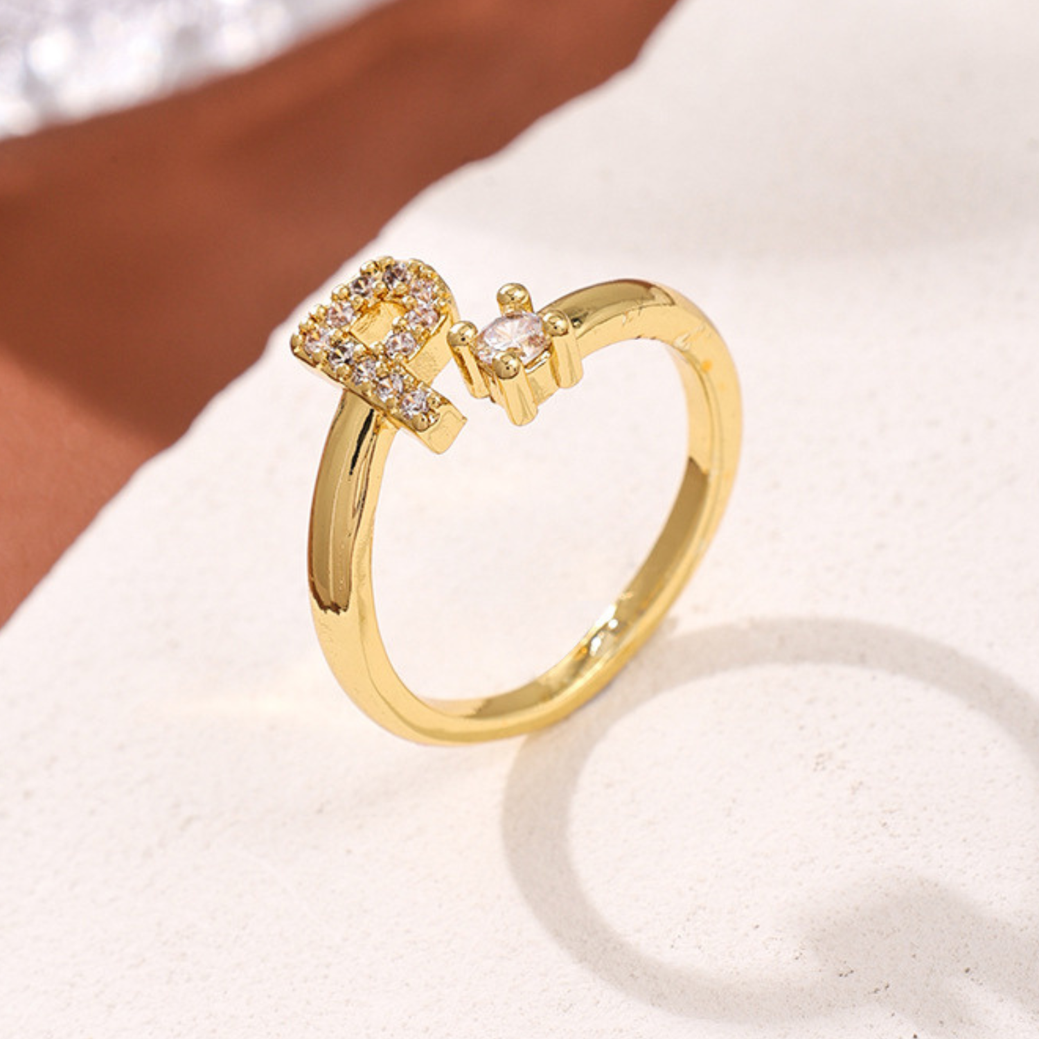 Diamond Initial P-Bijoux