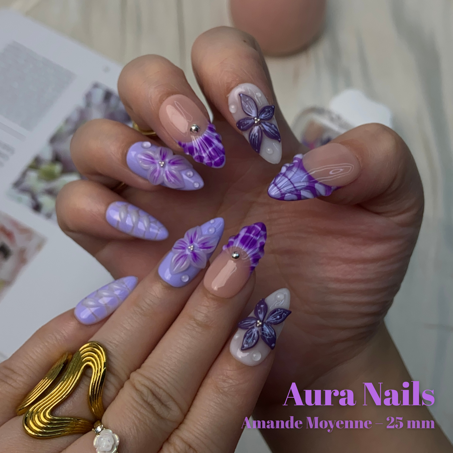 Ombre de Fleur Violette N°6