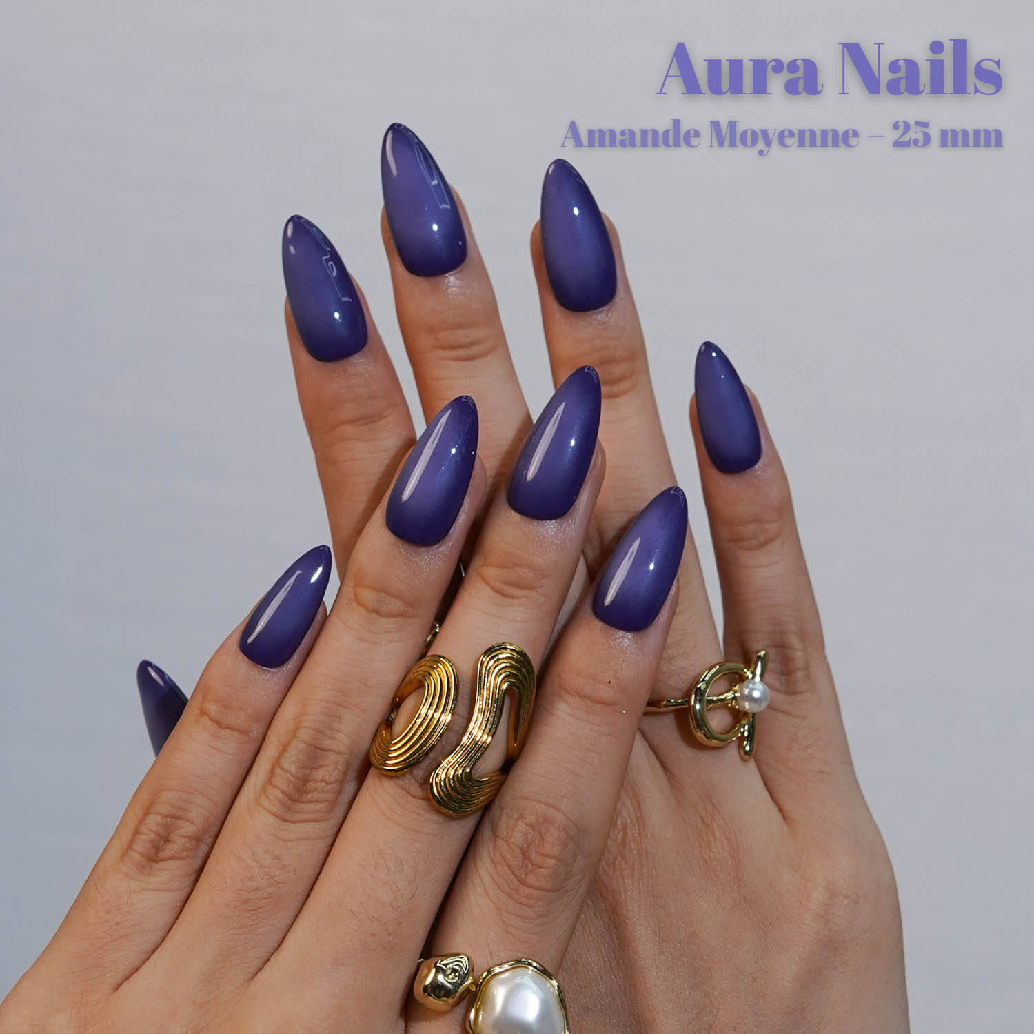 Purple Almond Charm- N°7