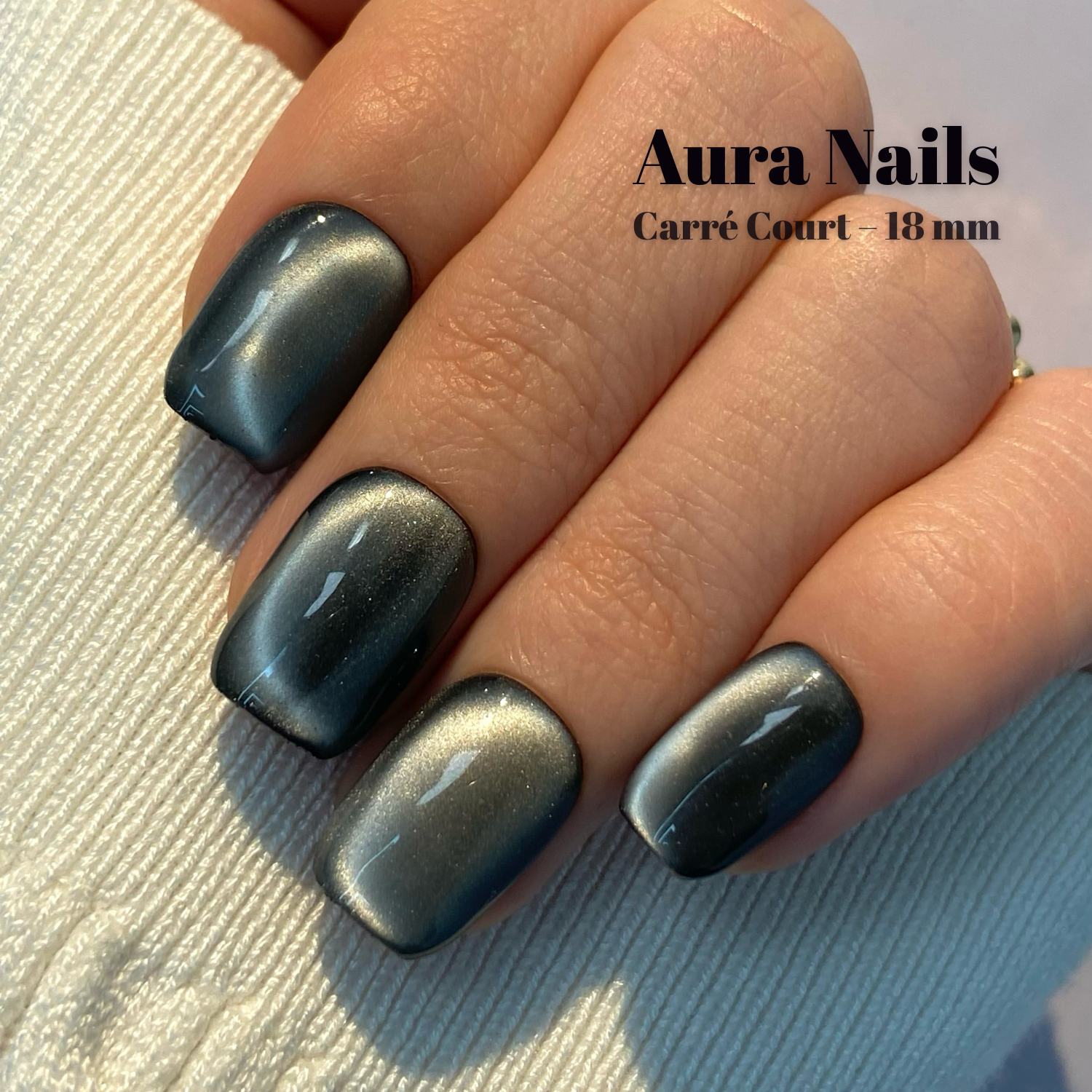 Silver Gray Cat Eye - N°138