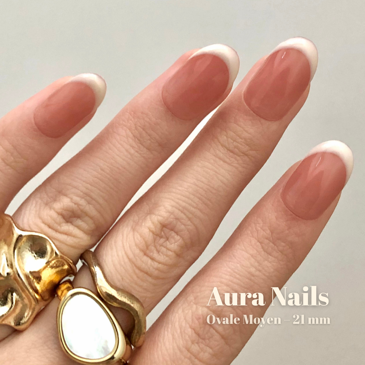 Nude French Ovale - N°149