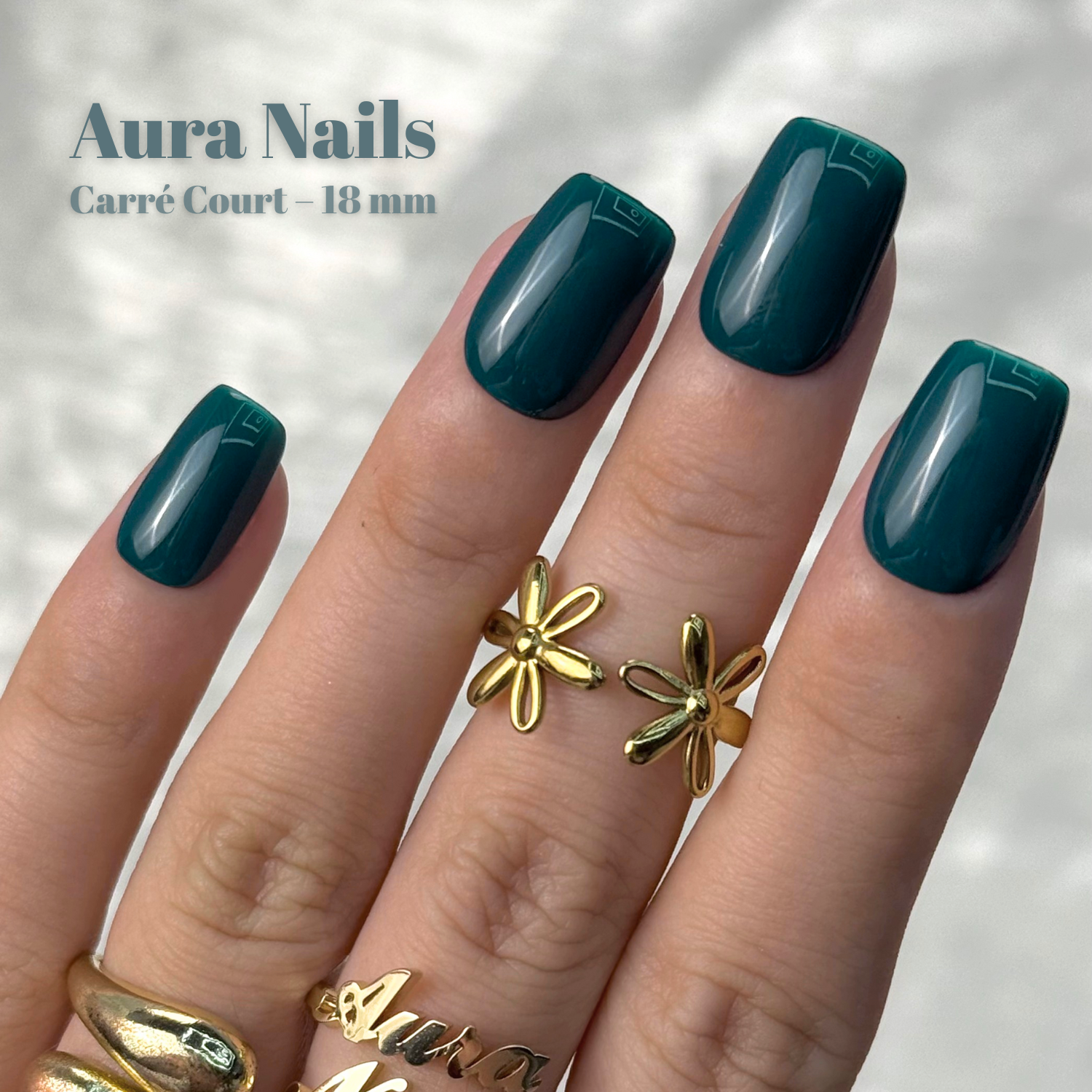 Teal Square - N°252