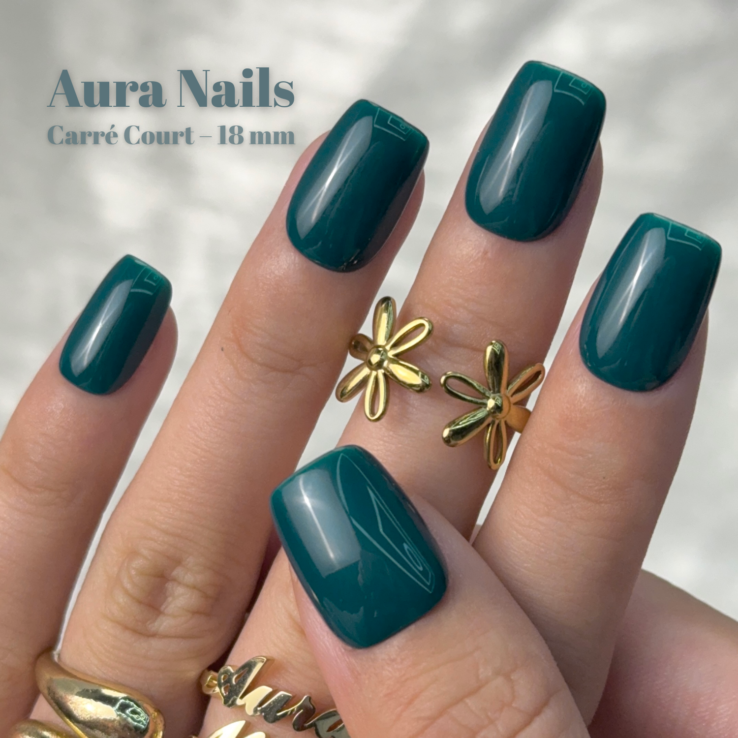 Teal Square - N°252