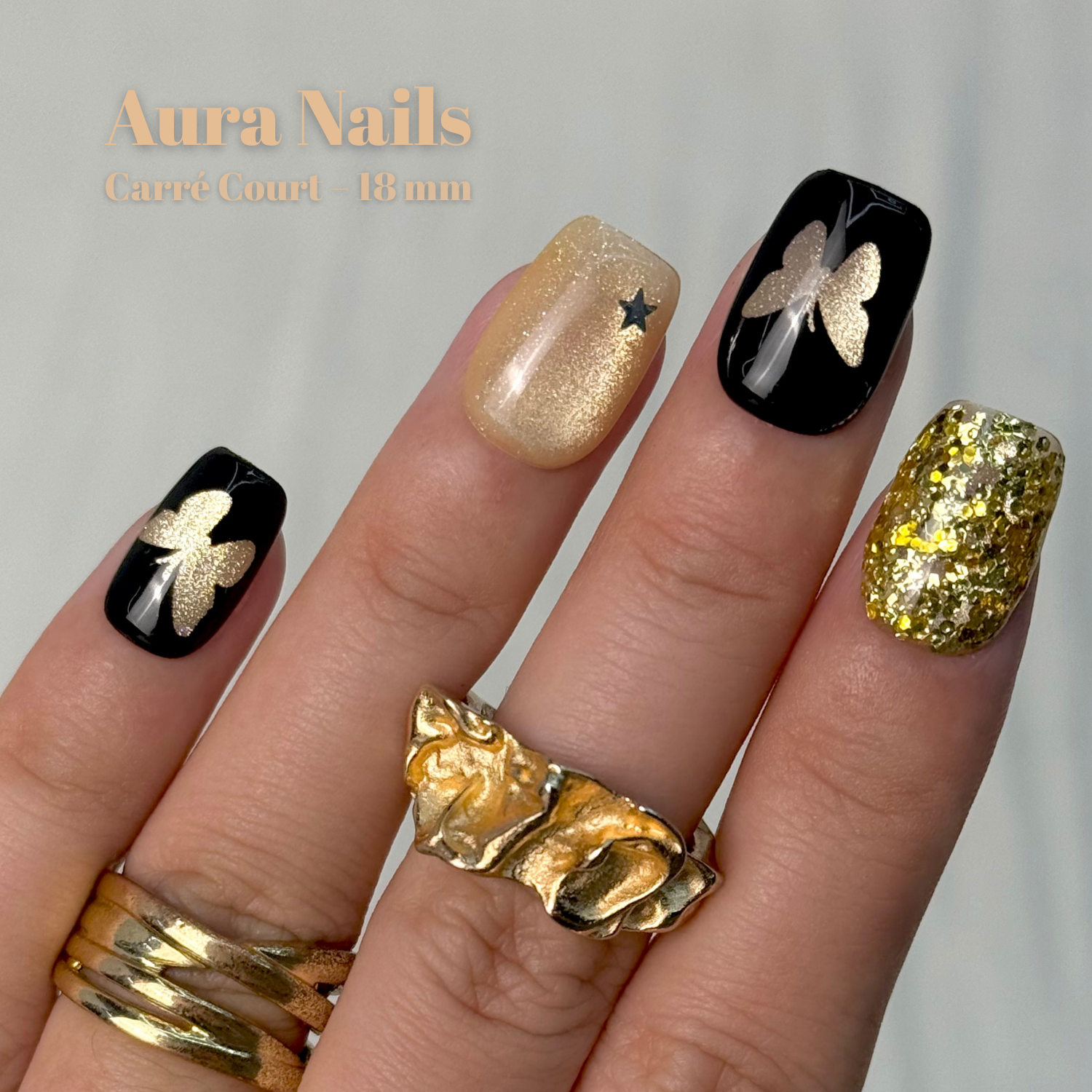 Gold Butterfly - N°243