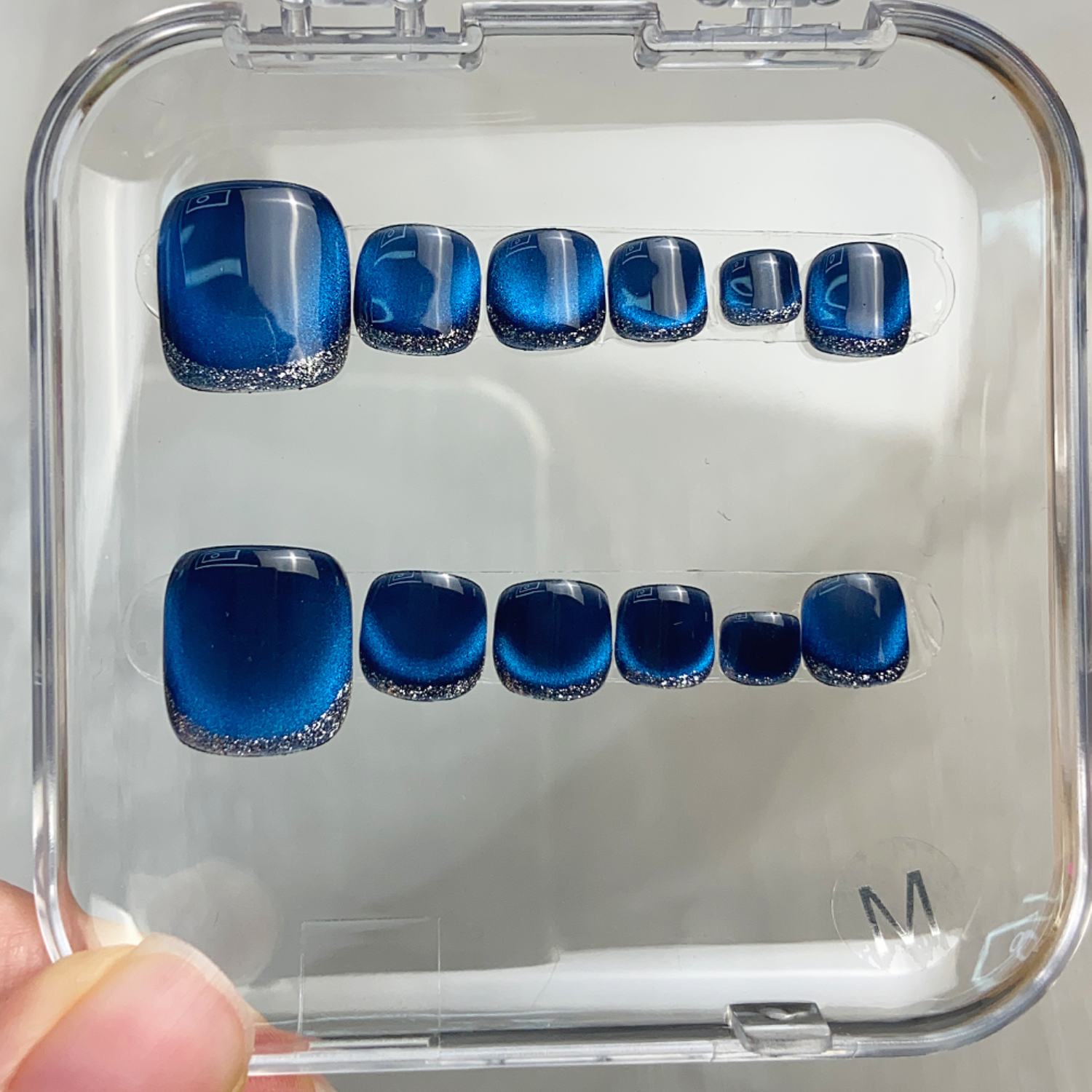 Nuit Saphir N°310 - Ongles d'orteils