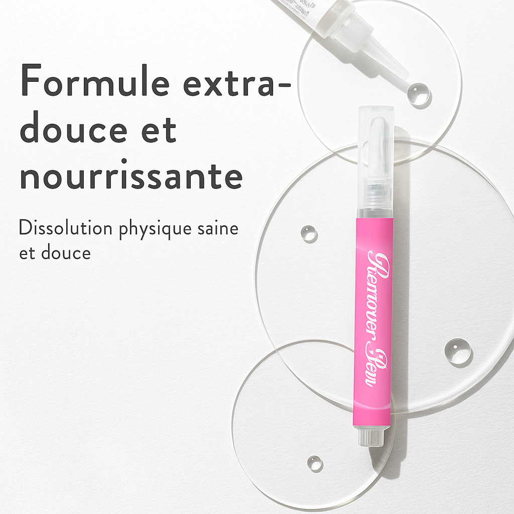 Nail Glue Remover Pen | Gentle Formula | Precise & Nourishing