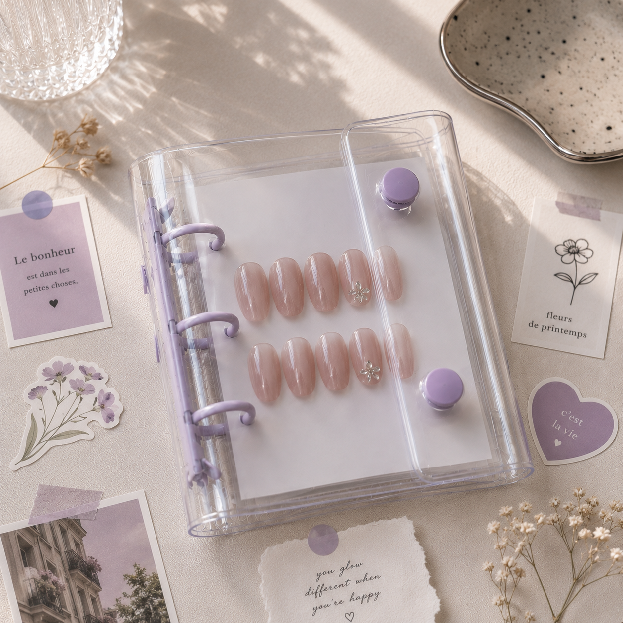 CLASSEUR POUR PRESS-ON NAILS