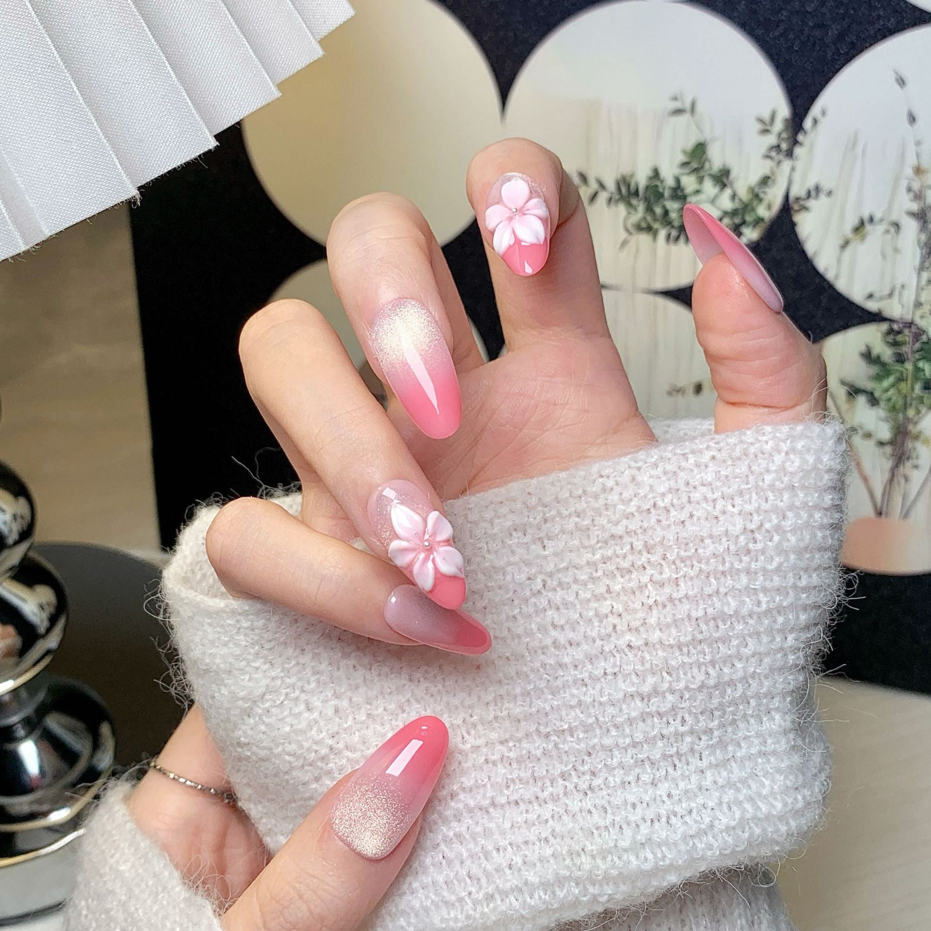 Pink Flower Gradient