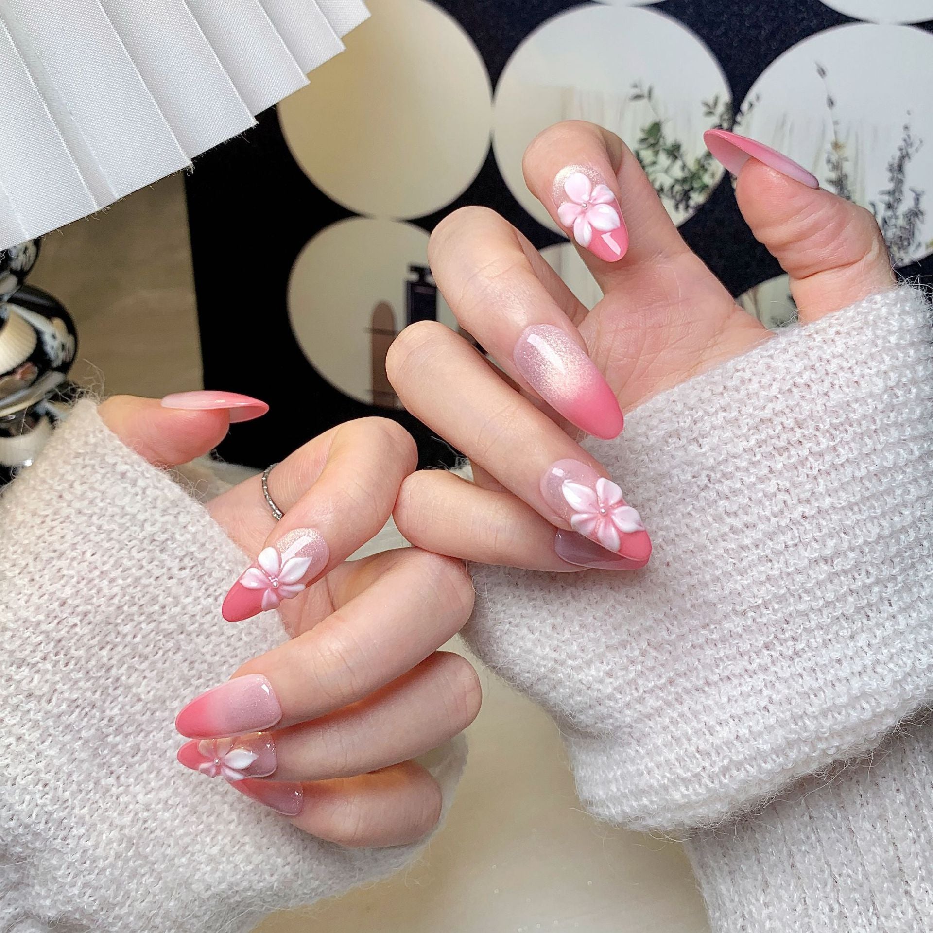 Pink Flower Gradient