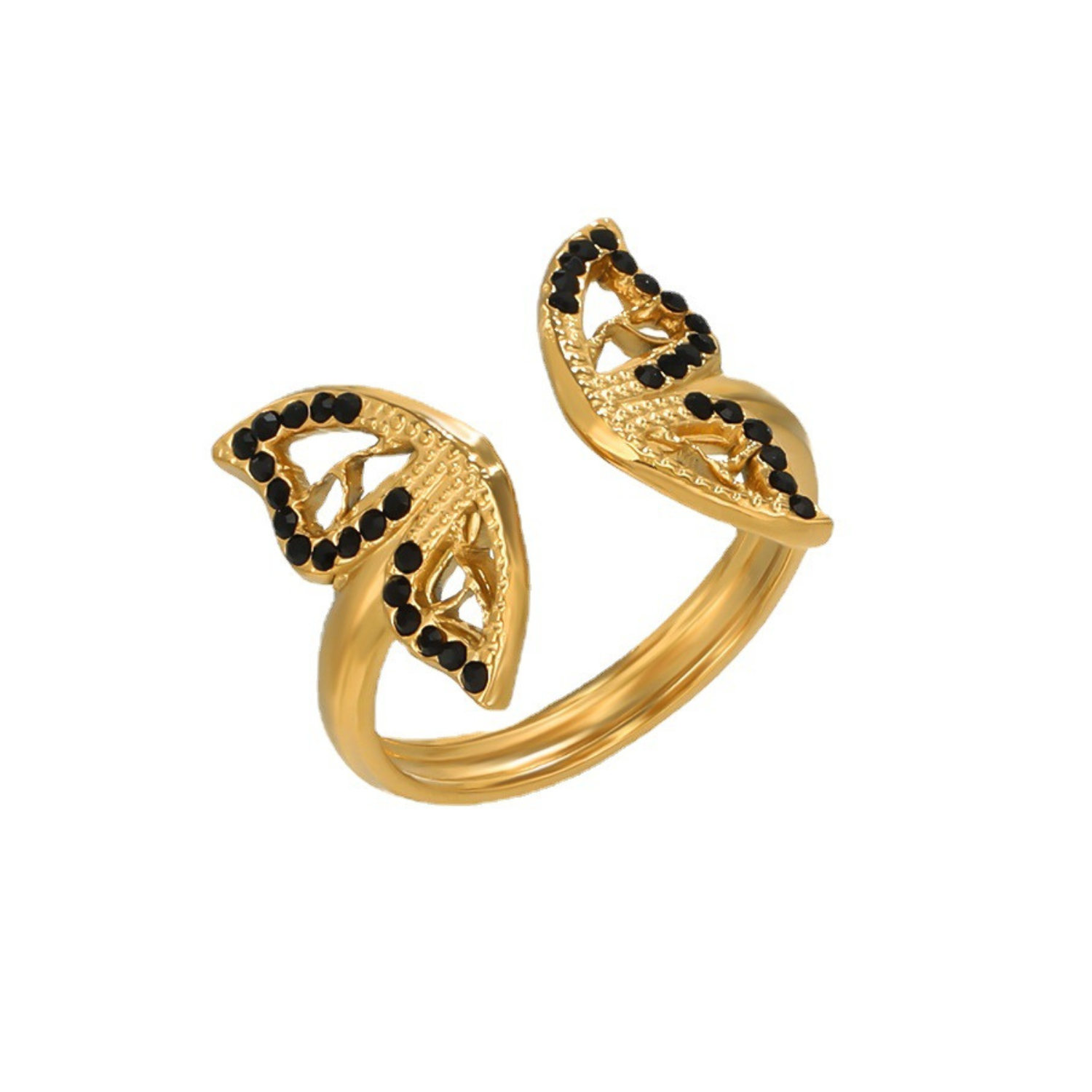Noir Wings Ring-Bijoux