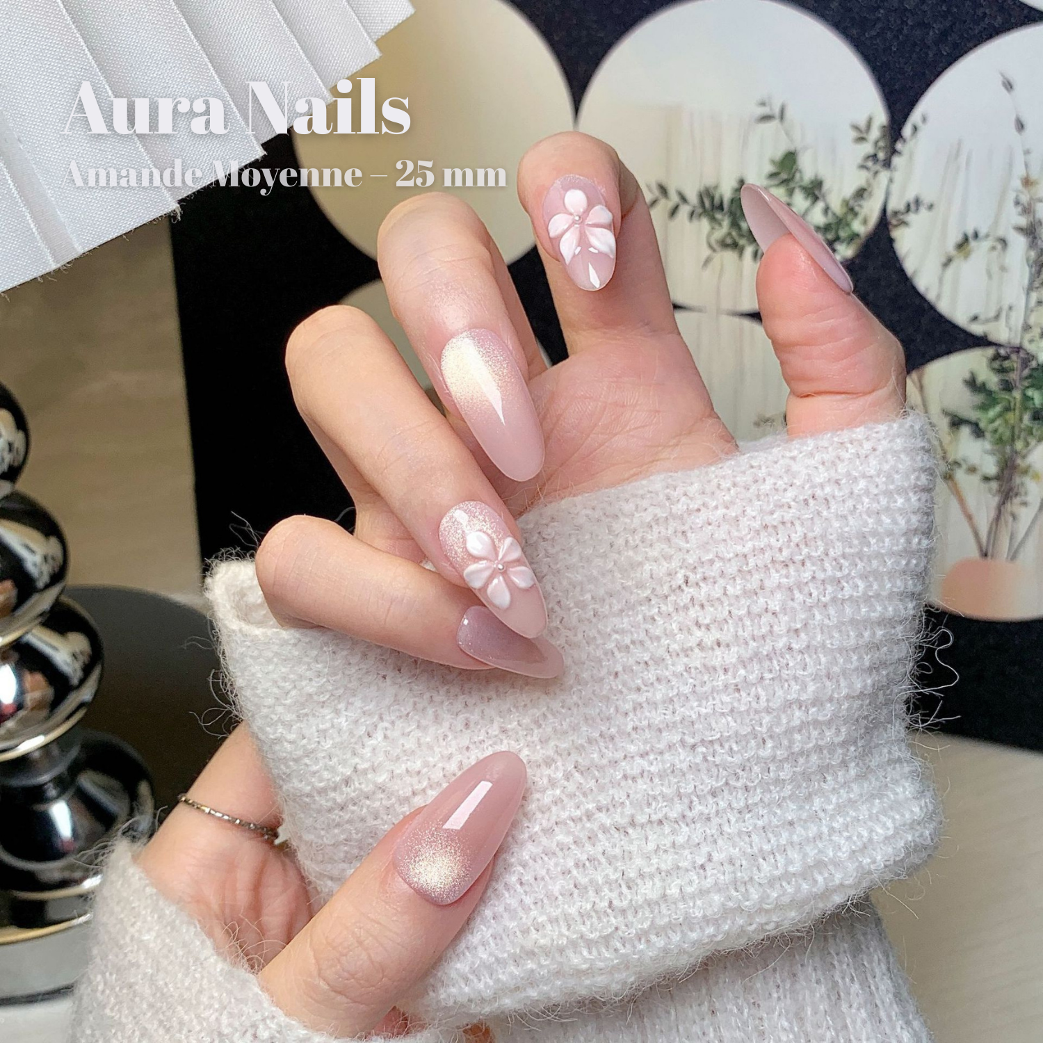 Natural Pink Flowers- N°84