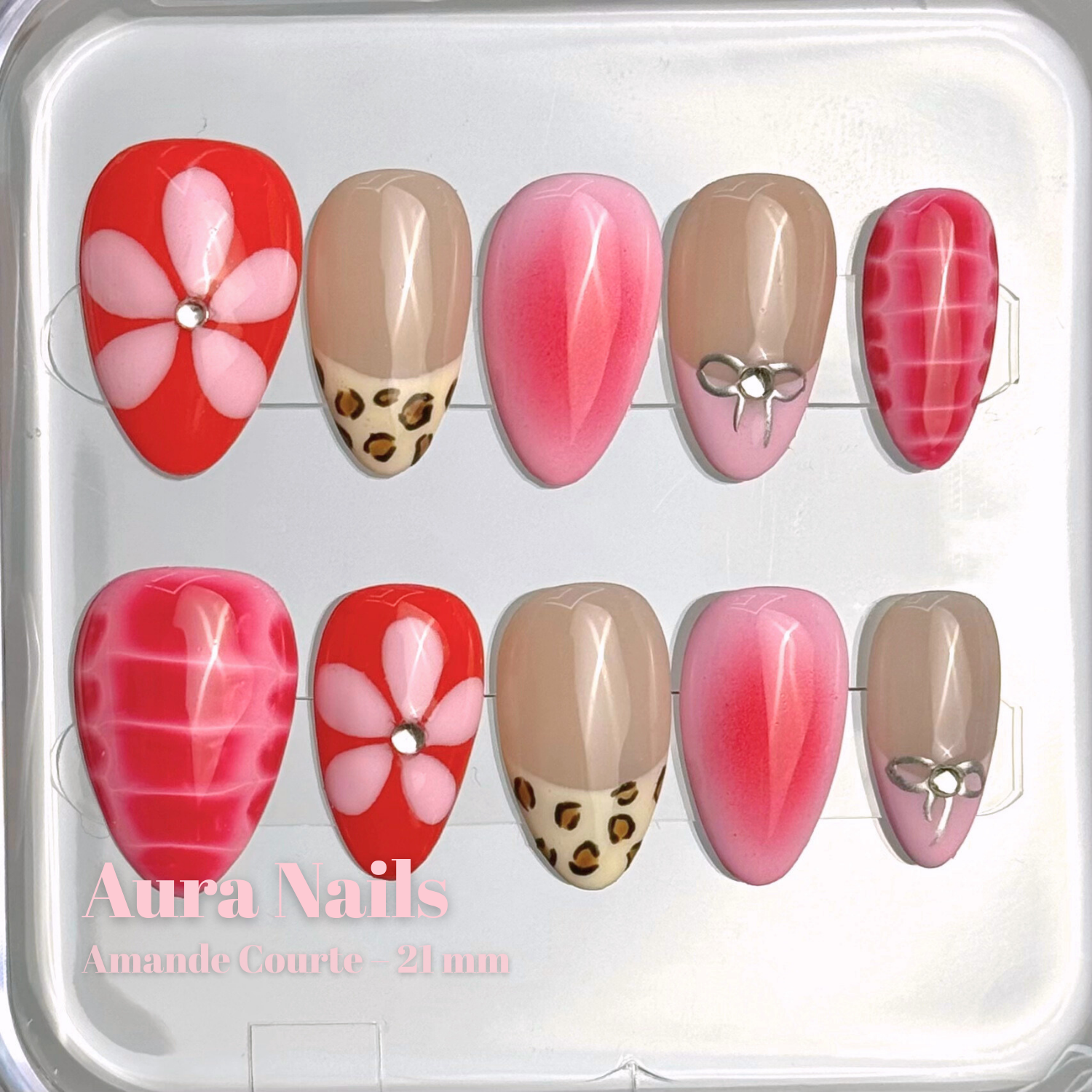 Sweet Floral Bow- N°68